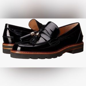 NWOT Stuart Weitzman black Manila slip on loafers